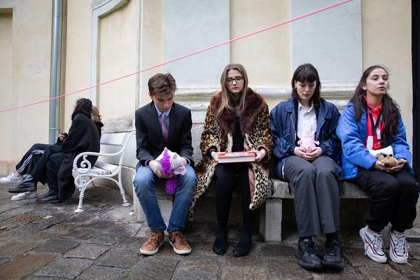 Volkskundemuseum Wien: Fake Reports. Culture Conntected Performance. SchülerInnen der 7. Klassen des BRG/BORG II  (16. - 24.5.2019, Generalprobe)  https://www.volkskundemuseum.at/performance_fakereports_1 | Foto: eSeL Foto: eSeL.at - Lorenz Seidler