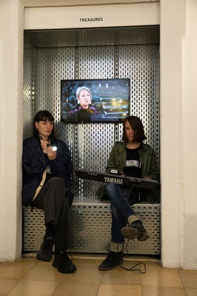 Volkskundemuseum Wien: Fake Reports. Culture Conntected Performance. SchülerInnen der 7. Klassen des BRG/BORG II  (16. - 24.5.2019, Generalprobe)  https://www.volkskundemuseum.at/performance_fakereports_1 | Foto: eSeL Foto: eSeL.at - Lorenz Seidler