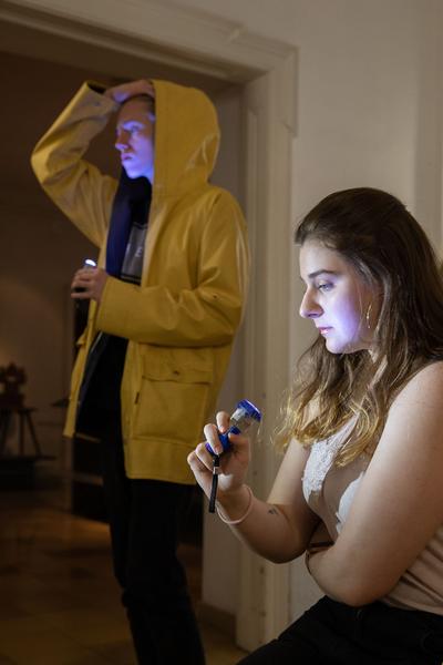 Volkskundemuseum Wien: Fake Reports. Culture Conntected Performance. SchülerInnen der 7. Klassen des BRG/BORG II  (16. - 24.5.2019, Generalprobe)  https://www.volkskundemuseum.at/performance_fakereports_1 | Foto: eSeL Foto: eSeL.at - Lorenz Seidler