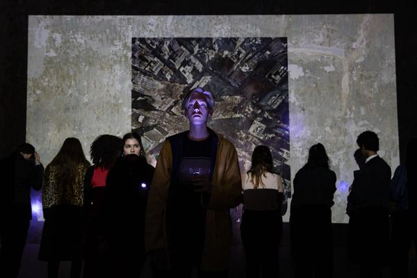 Volkskundemuseum Wien: Fake Reports. Culture Conntected Performance. SchülerInnen der 7. Klassen des BRG/BORG II  (16. - 24.5.2019, Generalprobe)  https://www.volkskundemuseum.at/performance_fakereports_1 | Foto: eSeL Foto: eSeL.at - Lorenz Seidler
