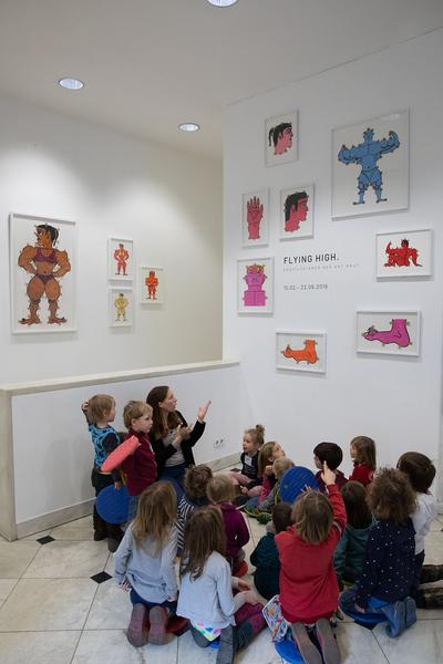 Kunstforum Wien: Flying High. Künstlerinnen der Art Brut (14.2. - 23.6.2019) https://esel.at/termin/100188 | Foto: eSeL Foto: eSeL.at - Lorenz Seidler