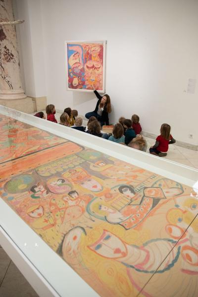 Kunstforum Wien: Flying High. Künstlerinnen der Art Brut (14.2. - 23.6.2019) https://esel.at/termin/100188 | Foto: eSeL Foto: eSeL.at - Lorenz Seidler