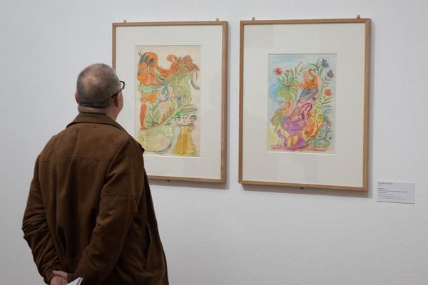 Kunstforum Wien: Flying High. Künstlerinnen der Art Brut (14.2. - 23.6.2019) https://esel.at/termin/100188 | Foto: eSeL Foto: eSeL.at - Lorenz Seidler