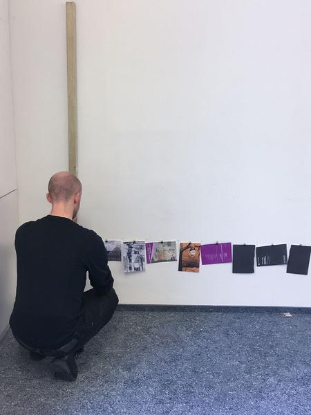 Foto Wien: eSeL - Foto Tinder (Aufbau Festivalzentrale Otto Wagner Postsparkassa, 18.3.2019) https://esel.at/termin/100000 | Foto: eSeL