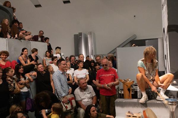 Kunsthalle Wien: Gelatin & Liam Gillick: Stinking Dawn  (4.7. - 6.10.2019, Sneak Peek) http://kunsthallewien.at/#/de/ausstellungen/gelatin-liam-gillick-stinking-dawn | Foto: eSeL Foto: eSeL.at - Lorenz Seidler