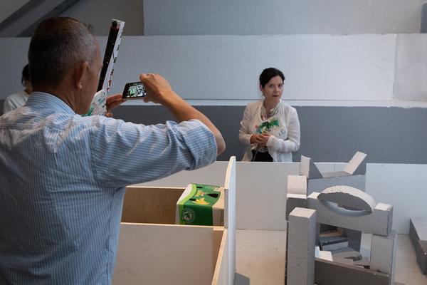 Kunsthalle Wien: Gelatin & Liam Gillick: Stinking Dawn  (4.7. - 6.10.2019, Sneak Peek) http://kunsthallewien.at/#/de/ausstellungen/gelatin-liam-gillick-stinking-dawn | Foto: eSeL Foto: eSeL.at - Lorenz Seidler