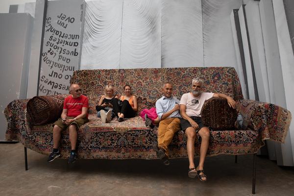 Kunsthalle Wien: Gelatin & Liam Gillick: Stinking Dawn  (4.7. - 6.10.2019, Sneak Peek) http://kunsthallewien.at/#/de/ausstellungen/gelatin-liam-gillick-stinking-dawn | Foto: eSeL Foto: eSeL.at - Lorenz Seidler