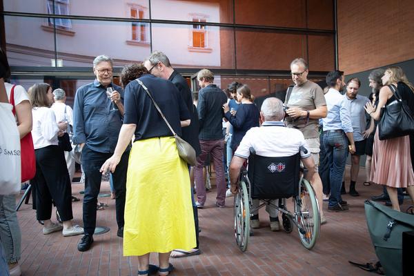 Kunsthalle Wien: Gelatin & Liam Gillick: Stinking Dawn  (4.7. - 6.10.2019, Sneak Peek) http://kunsthallewien.at/#/de/ausstellungen/gelatin-liam-gillick-stinking-dawn | Foto: eSeL Foto: eSeL.at - Lorenz Seidler