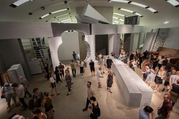 Kunsthalle Wien: Gelatin & Liam Gillick: Stinking Dawn  (4.7. - 6.10.2019, Sneak Peek) http://kunsthallewien.at/#/de/ausstellungen/gelatin-liam-gillick-stinking-dawn | Foto: eSeL Foto: eSeL.at - Lorenz Seidler
