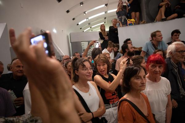 Kunsthalle Wien: Gelatin & Liam Gillick: Stinking Dawn  (4.7. - 6.10.2019, Sneak Peek) http://kunsthallewien.at/#/de/ausstellungen/gelatin-liam-gillick-stinking-dawn | Foto: eSeL Foto: eSeL.at - Lorenz Seidler