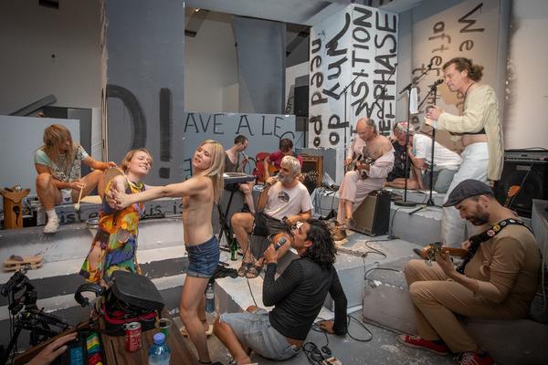 Kunsthalle Wien: Gelatin & Liam Gillick: Stinking Dawn  (4.7. - 6.10.2019, Sneak Peek) http://kunsthallewien.at/#/de/ausstellungen/gelatin-liam-gillick-stinking-dawn | Foto: eSeL Foto: eSeL.at - Lorenz Seidler