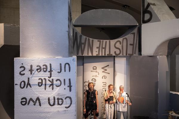 Kunsthalle Wien: Gelatin & Liam Gillick: Stinking Dawn  (4.7. - 6.10.2019, Sneak Peek) http://kunsthallewien.at/#/de/ausstellungen/gelatin-liam-gillick-stinking-dawn | Foto: eSeL Foto: eSeL.at - Lorenz Seidler
