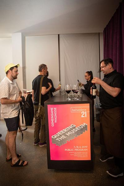Belvedere 21: Gemeinsame Wagnisse - Queering the Museum (8.6.2019) https://www.belvedere21.at/kalender21&et=ET000084339 | Foto: eSeL Foto: eSeL.at - Lorenz Seidler