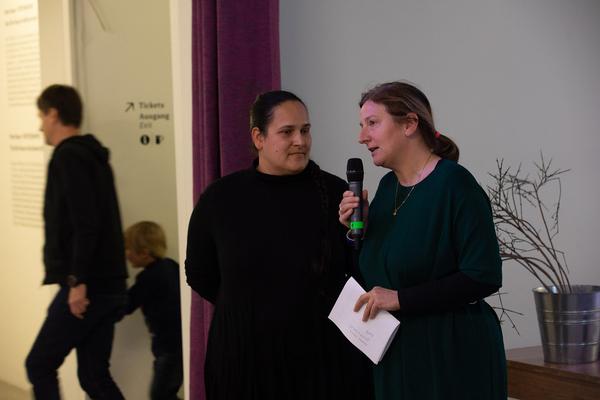 Belvedere 21: Künstlerinnengespräch Ruby Sircar & Tejal Shah - Gemeinsame Wagnisse "Warum wir alle Familie sind. Die Koexistenz der Arten" (30.11.2019) https://www.belvedere.at/event/public-program-warum-wir-alle-familie-sind | Foto: eSeL Foto: eSeL.at - Lorenz Seidler