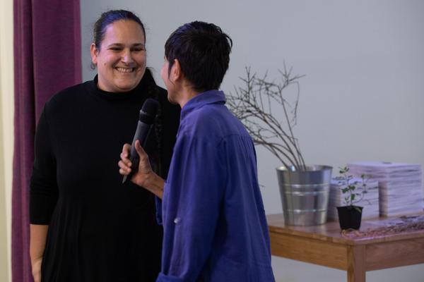 Belvedere 21: Künstlerinnengespräch Ruby Sircar & Tejal Shah - Gemeinsame Wagnisse "Warum wir alle Familie sind. Die Koexistenz der Arten" (30.11.2019) https://www.belvedere.at/event/public-program-warum-wir-alle-familie-sind | Foto: eSeL Foto: eSeL.at - Lorenz Seidler