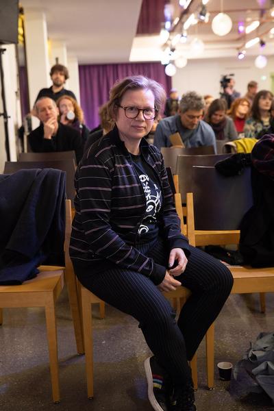 Belvedere 21: Edith Karin Harrasser zur Übersetzung von Donna Haraway - Gemeinsame Wagnisse "Warum wir alle Familie sind. Die Koexistenz der Arten" (30.11.2019) https://www.belvedere.at/event/public-program-warum-wir-alle-familie-sind | Foto: eSeL Foto: eSeL.at - Lorenz Seidler
