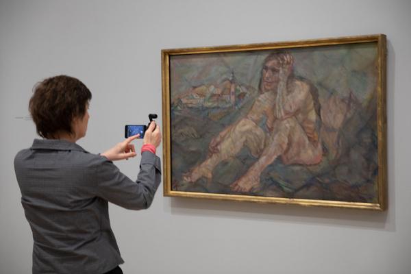 Landesgalerie Niederösterreich: Franz Hauer. Selfmade Man und Kunstsammler der Gegenwart (25.-26.5.2019, Presseführung) http://lgnoe.at | Foto: eSeL Foto: eSeL.at - Lorenz Seidler