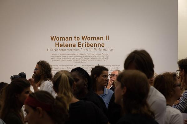 Kunstraum Niederösterreich: H13 Performance Award 2019  - Helena Eribenne (4.9.2019) https://www.kunstraum.net/de/ausstellungen/h13-2019-helena-eribenne | Foto: eSeL Foto: eSeL.at - Lorenz Seidler