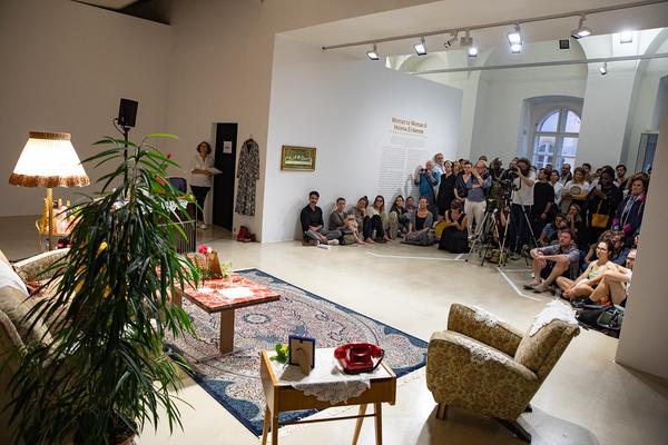Kunstraum Niederösterreich: H13 Performance Award 2019  - Helena Eribenne (4.9.2019) https://www.kunstraum.net/de/ausstellungen/h13-2019-helena-eribenne | Foto: eSeL Foto: eSeL.at - Lorenz Seidler