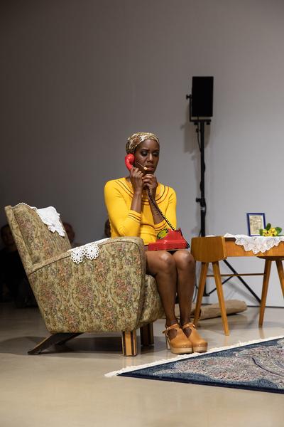 Kunstraum Niederösterreich: H13 Performance Award 2019  - Helena Eribenne (4.9.2019) https://www.kunstraum.net/de/ausstellungen/h13-2019-helena-eribenne | Foto: eSeL Foto: eSeL.at - Lorenz Seidler