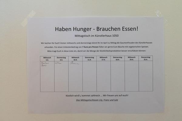 Künstlerhaus 1050: Haben und Brauchen in Wien -  Kunstverein St. Pauli (30.3.2019) https://esel.at/termin/100698 | Foto: eSeL Foto: eSeL.at - Lorenz Seidler