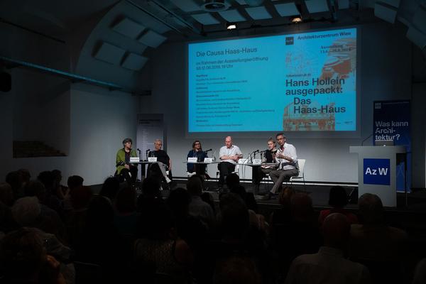 Architekturzentrum Wien: Hans Hollein ausgepackt: Das Haas-Haus (Eröffnung & Sommerfest, 12.6.2019) https://www.azw.at/de/termin/hans-hollein-ausgepackt-das-haas-haus-2 | Foto: eSeL Foto: eSeL.at - Lorenz Seidler