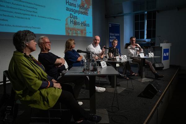 Architekturzentrum Wien: Hans Hollein ausgepackt: Das Haas-Haus (Eröffnung & Sommerfest, 12.6.2019) https://www.azw.at/de/termin/hans-hollein-ausgepackt-das-haas-haus-2 | Foto: eSeL Foto: eSeL.at - Lorenz Seidler