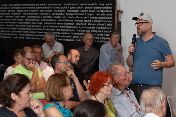 Architekturzentrum Wien: Hans Hollein ausgepackt: Das Haas-Haus (Eröffnung & Sommerfest, 12.6.2019) https://www.azw.at/de/termin/hans-hollein-ausgepackt-das-haas-haus-2 | Foto: eSeL Foto: eSeL.at - Lorenz Seidler