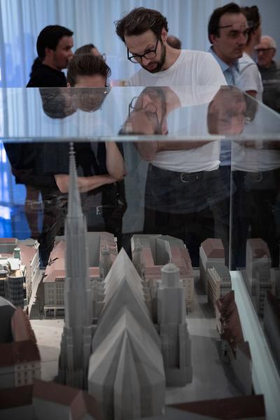 Architekturzentrum Wien: Hans Hollein ausgepackt: Das Haas-Haus (Eröffnung & Sommerfest, 12.6.2019) https://www.azw.at/de/termin/hans-hollein-ausgepackt-das-haas-haus-2 | Foto: eSeL Foto: eSeL.at - Lorenz Seidler