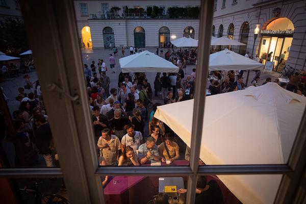 Architekturzentrum Wien: Hans Hollein ausgepackt: Das Haas-Haus (Eröffnung & Sommerfest, 12.6.2019) https://www.azw.at/de/termin/hans-hollein-ausgepackt-das-haas-haus-2 | Foto: eSeL Foto: eSeL.at - Lorenz Seidler