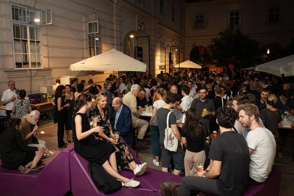Architekturzentrum Wien: Hans Hollein ausgepackt: Das Haas-Haus (Eröffnung & Sommerfest, 12.6.2019) https://www.azw.at/de/termin/hans-hollein-ausgepackt-das-haas-haus-2 | Foto: eSeL Foto: eSeL.at - Lorenz Seidler