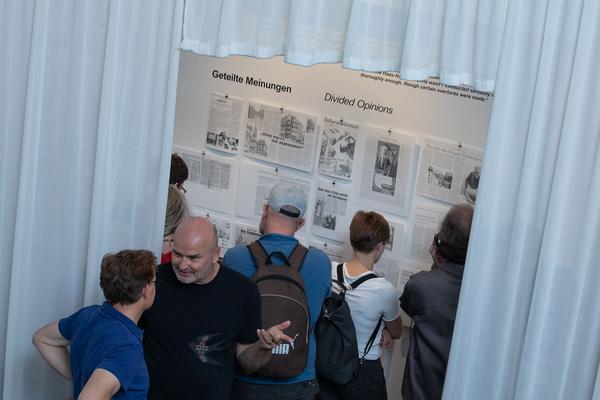 Architekturzentrum Wien: Hans Hollein ausgepackt: Das Haas-Haus (Eröffnung & Sommerfest, 12.6.2019) https://www.azw.at/de/termin/hans-hollein-ausgepackt-das-haas-haus-2 | Foto: eSeL Foto: eSeL.at - Lorenz Seidler