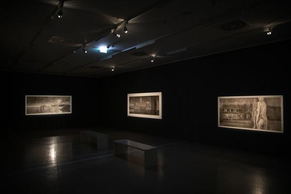 Kunsthalle Krems: Hans Op de Beeck: The Cliff (2.3. - 23 06 2019, Pressebegehung) https://www.kunsthalle.at/de/ausstellungen/12-hans-op-de-beeck-the-cliff | Foto: eSeL Foto: eSeL.at - Lorenz Seidler