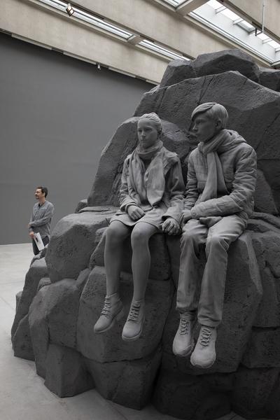 Kunsthalle Krems: Hans Op de Beeck: The Cliff (2.3. - 23 06 2019, Pressebegehung) https://www.kunsthalle.at/de/ausstellungen/12-hans-op-de-beeck-the-cliff | Foto: eSeL Foto: eSeL.at - Lorenz Seidler
