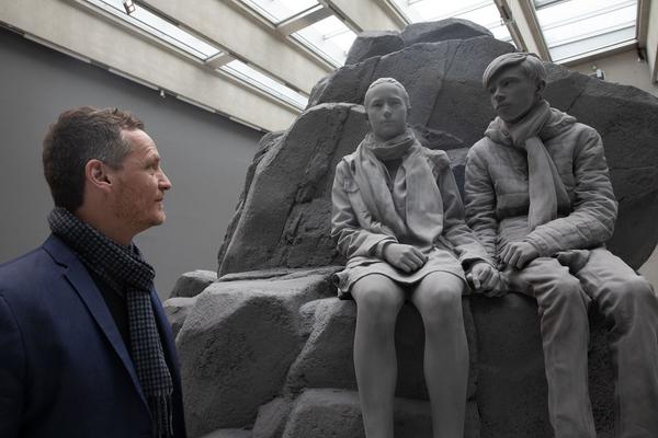 Kunsthalle Krems: Hans Op de Beeck: The Cliff (2.3. - 23 06 2019, Pressebegehung) https://www.kunsthalle.at/de/ausstellungen/12-hans-op-de-beeck-the-cliff | Foto: eSeL Foto: eSeL.at - Lorenz Seidler