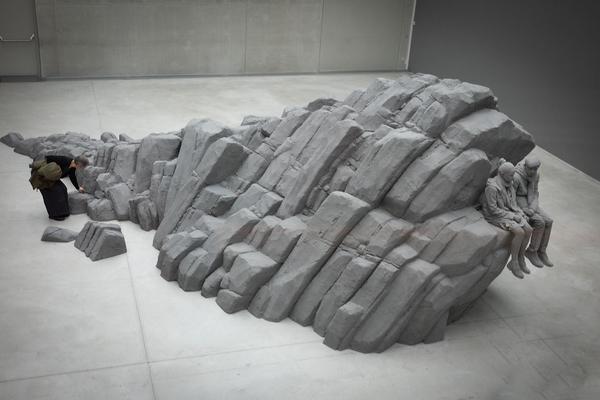 Kunsthalle Krems: Hans Op de Beeck: The Cliff (2.3. - 23 06 2019, Pressebegehung) https://www.kunsthalle.at/de/ausstellungen/12-hans-op-de-beeck-the-cliff | Foto: eSeL Foto: eSeL.at - Lorenz Seidler