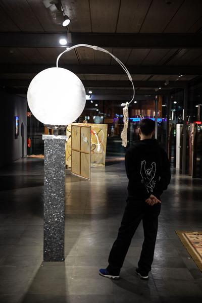Kunsthalle Wien Karlsplatz: Heinz Frank  - Der Winkel des Endes kommt immer von hinten (Eröffnung) https://esel.at/termin/99762 | Foto: eSeL Foto: eSeL.at - Lorenz Seidler