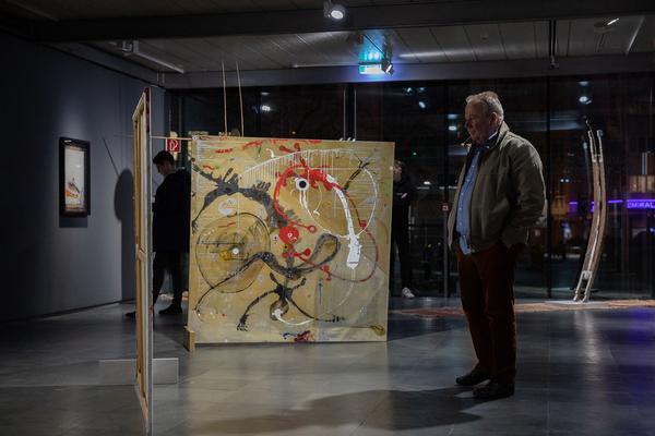 Kunsthalle Wien Karlsplatz: Heinz Frank  - Der Winkel des Endes kommt immer von hinten (Eröffnung) https://esel.at/termin/99762 | Foto: eSeL Foto: eSeL.at - Lorenz Seidler