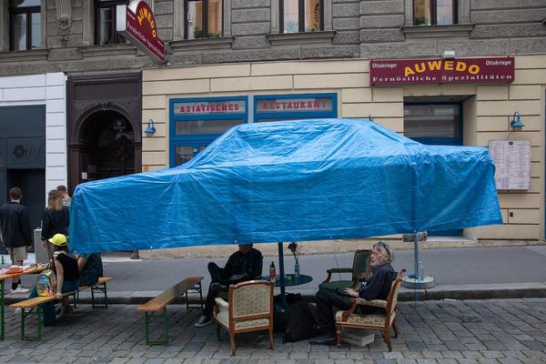 Josefstädter Straße: Leo Schatzl @ Is this the real life? Is this just fantasy? (KOER, 13.9.2019) https://esel.at/termin/102875 | Foto: eSeL Foto: eSeL.at - Lorenz Seidler