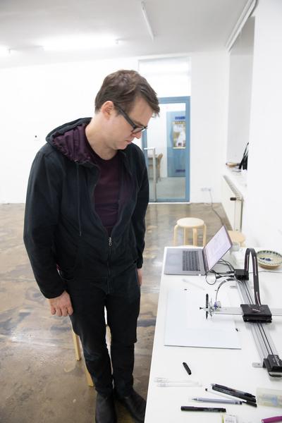 Vienna Art Week 2019: Jörg Piringer - Partikel (Sehsaal 1, 19.11.2019) https://www.viennaartweek.at | Foto: eSeL Foto: eSeL.at - Lorenz Seidler