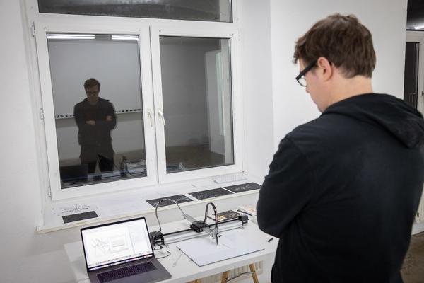 Vienna Art Week 2019: Jörg Piringer - Partikel (Sehsaal 1, 19.11.2019) https://www.viennaartweek.at | Foto: eSeL Foto: eSeL.at - Lorenz Seidler