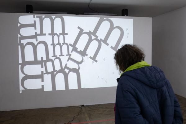 Vienna Art Week 2019: Jörg Piringer - Partikel (Sehsaal 1, 19.11.2019) https://www.viennaartweek.at | Foto: eSeL Foto: eSeL.at - Lorenz Seidler