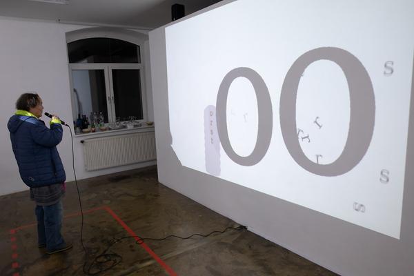 Vienna Art Week 2019: Jörg Piringer - Partikel (Sehsaal 1, 19.11.2019) https://www.viennaartweek.at | Foto: eSeL Foto: eSeL.at - Lorenz Seidler