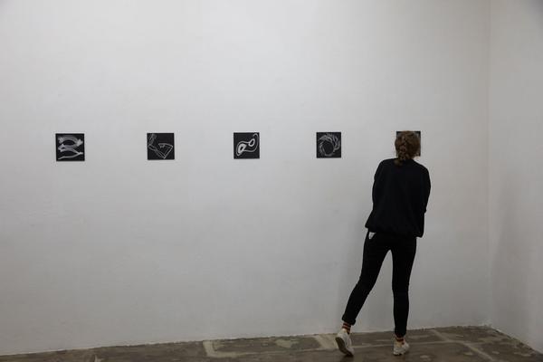 Sehsaal: Jörg Piringer - partikel (30.10. - 19.11.2019, Eröffnung) https://esel.at/termin/103193 | Foto: eSeL Foto: eSeL.at - Lorenz Seidler