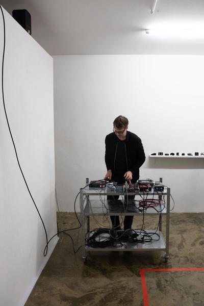 Sehsaal: Jörg Piringer - partikel (30.10. - 19.11.2019, Eröffnung) https://esel.at/termin/103193 | Foto: eSeL Foto: eSeL.at - Lorenz Seidler