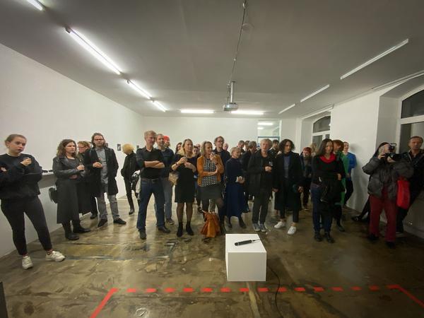 Sehsaal: Jörg Piringer - partikel (30.10. - 19.11.2019, Eröffnung) https://esel.at/termin/103193 | Foto: eSeL