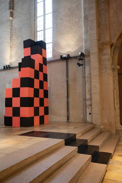 Dominikanerkirche Krems: Josef Trattner - Sofafahrt (26.5.2019 - 13.10.2019) https://www.kunsthalle.at/de/ausstellungen/13-josef-trattner-donau-sofa-projekt | Foto: eSeL Foto: eSeL.at - Lorenz Seidler