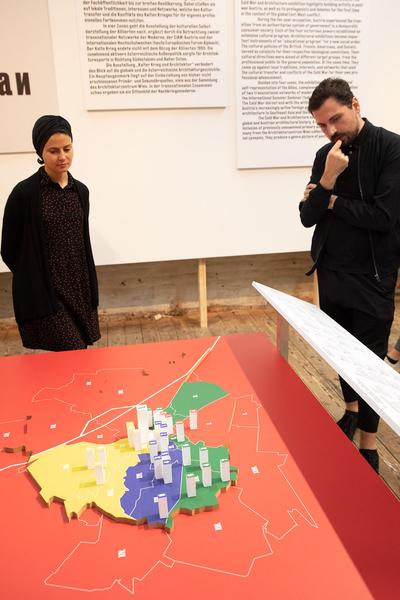 AzW Architekturzentrum Wien: Kalter Krieg und Architektur. Beiträge zur Demokratisierung Österreichs nach 1945 (17.10. - 24.2.2019) https://www.azw.at/de/termin/kalter-krieg-und-architektur | Foto: eSeL Foto: eSeL.at - Lorenz Seidler