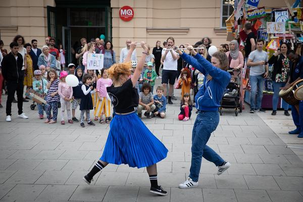 MuseumsQuartier Wien: MQ KinderKulturParcours (26.5.2019) https://www.mqw.at/programm/2019/kinderkulturparcours | Foto: eSeL Foto: eSeL.at - Lorenz Seidler
