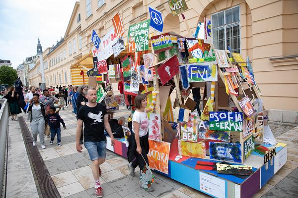 MuseumsQuartier Wien: MQ KinderKulturParcours (26.5.2019) https://www.mqw.at/programm/2019/kinderkulturparcours | Foto: eSeL Foto: eSeL.at - Lorenz Seidler